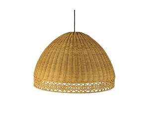 Lantana Rattan Sarkıt Lamba (55 x 36 cm)