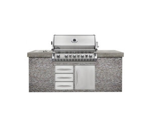 Built-in Prestige Pro 665 Rb Tezgah Üstü Gazlı Barbekü Mangal