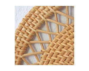 Hazan Rattan Supla & Duvar Dekoru (40x40 cm)