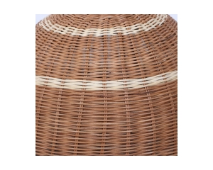 Çisil Rattan Dekoratif Yemek Koruyucu (40x25 cm)