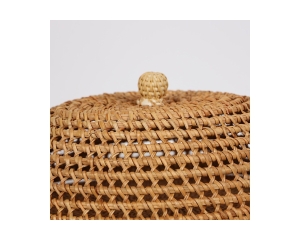 Rayiha Rattan Yemek Koruyucu (31x13 cm)