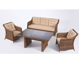 Loft Masalı Rattan Bahçe Koltuk Takımı