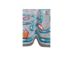 Eko Kids 19 Grey Blue Halı