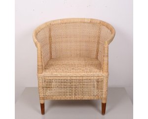 Love Hazeranlı & Rattan Koltuk Berjer (82x77 cm)