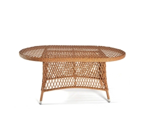 Menekşe Rattan Masa 110x220