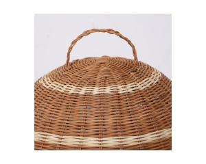 Çisil Rattan Dekoratif Yemek Koruyucu (40x25 cm)