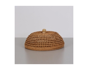 Rayiha Rattan Yemek Koruyucu (31x13 cm)