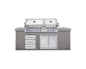 Built-in Prestige Pro 825 Rbi Tezgah Üstü Gazlı Barbekü Mangal