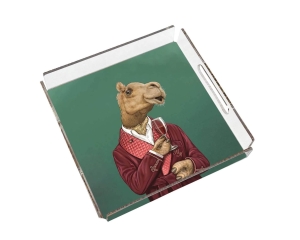 Mr. Camel Pleksi Tepsi - PT2102 - 25x25cm